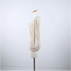 画像3: 内側シルク外側ウール　冬用　エアリーシリーズ　8分袖インナー　【12月上旬入荷予定】《M・L・L、2色》 (3)