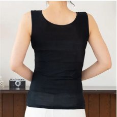 画像2: シルク100%　汗取りパット付　タンクトップ《M・L、3色》 (2)