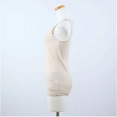 画像3: 内側シルク外側ウール　秋冬用　エアリーシリーズ　タンクトップ　【在庫切れは12月上旬入荷予定】《M・L・LL、2色》 (3)