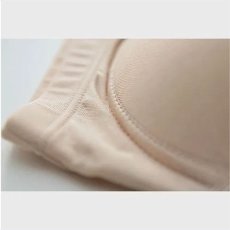 画像4: ストレッチシルク(伸びるシルク)　ワイヤーなし　モールドブラジャー《M・L・LL、3色》 (4)