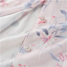 画像4: ミラ・ショーン(mila　schon)　花柄プリント　秋冬用　前開きレディースパジャマ《M・L、3色》 (4)