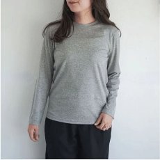 画像6: エトワール海渡　ジョワイユ　ハーフミラノリブ　通年素材　クルーネックカットソー《M・L、4色、》 (6)