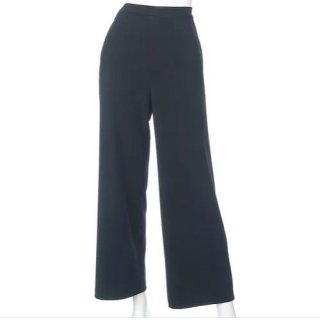 かず！PITATS/ピタッツ/パンツ/エトワール/海渡/黒/M エトワール海渡 ピタッツ 通年素材 インレック ポケット付ワイド