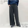 画像4: エトワール海渡　ピタッツ　通年素材　インレック　ポケット付ワイドパンツ《S・M・L・LL・3L、4色、股下丈66cm》 (4)