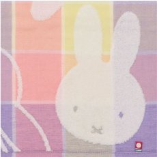 画像2: ミッフィー　しあわせの今治ガーゼ　バスタオル《1色のみ、約60×120cm、今治タオル》 (2)