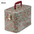 画像1: エトワール海渡　トレンケース　花更紗柄《ミントグリーンのみ、7寸・30cm・33cm》 (1)