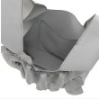 画像4: エトワール海渡　ネオプレン　フリルくり手バッグ《2色、26×23×9cm》 (4)