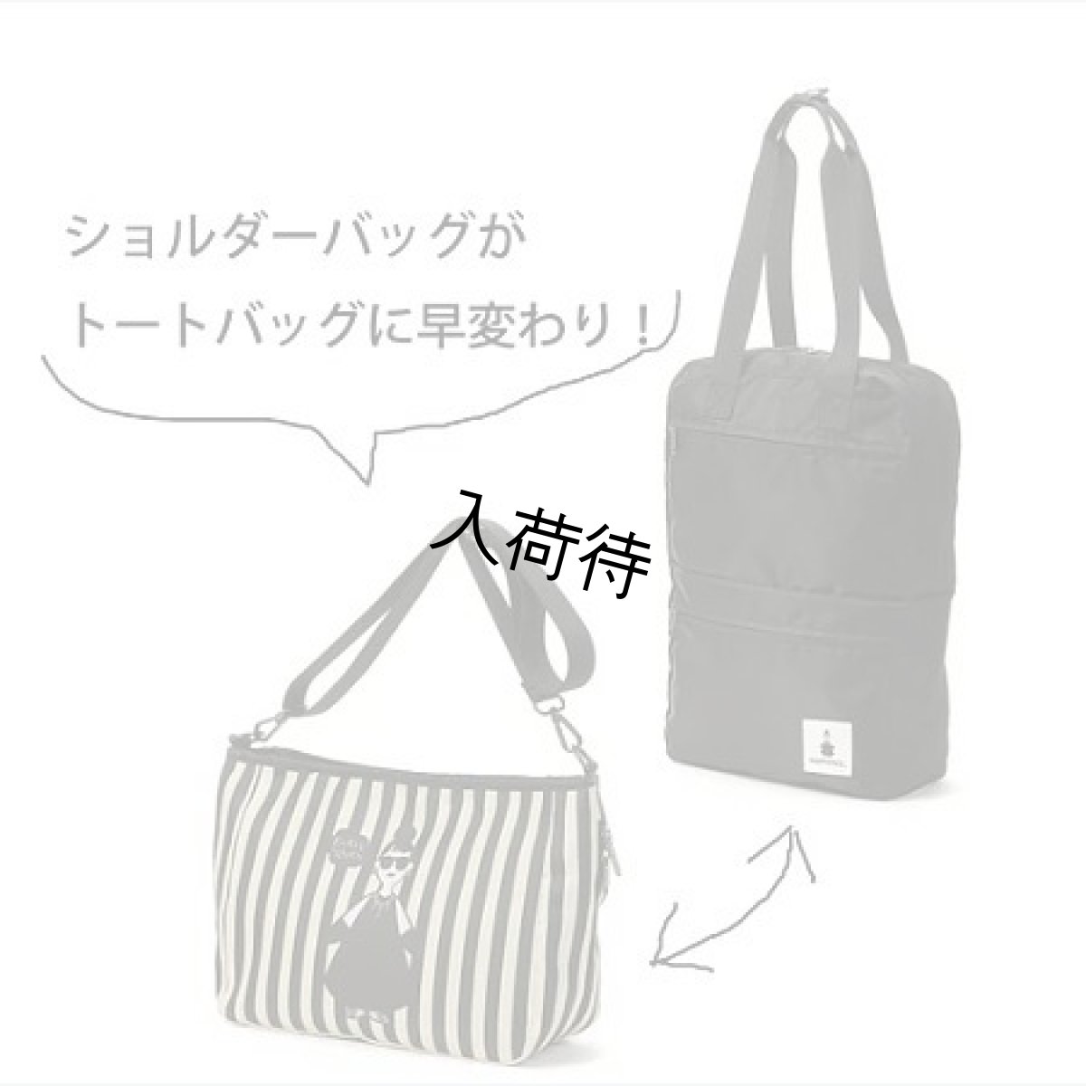 画像1: エトワール海渡　レディエマ　ショルダー＆トート変身バッグ　【11月中旬入荷予定】《2色》 (1)