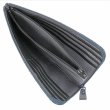 画像3: エトワール海渡　印伝　L字ファスナー長財布　松笠《4色、.5×19.5×1.7cm、鹿革》 (3)