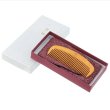 画像1: エトワール海渡　結い椿　薩摩つげ櫛3寸《9x3.5cm》 (1)