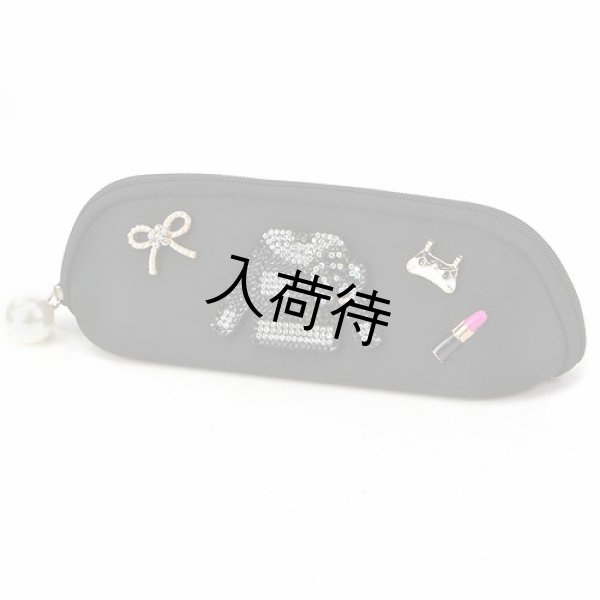 画像1: エトワール海渡　デコレーション　ハード眼鏡ケース　洋服　【10月上旬入荷予定】《1柄、黒のみ》 (1)