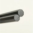 画像3: 大黒屋　江戸木箸　技一筋八角削り　縞黒檀《22cm・24cm》 (3)