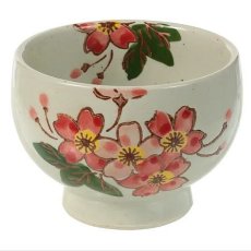 画像1: エトワール海渡　波佐見焼窯元「勲山窯」　葉桜丸抹茶碗《約直径10.4×高さ8cm》 (1)