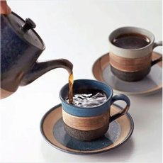 画像7: イラボ釉　珈琲ポット　【常滑焼】《容量：450cc、ペーパーフィルター不要》 (7)