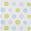 画像3: 天使のガーゼ　泉州タオル　ボタン柄　バスタオル《3色、約70×120cm》 (3)