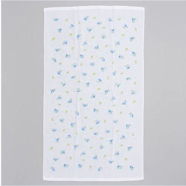 画像1: おぼろガーゼ　バスタオル　ローズ《2色、約67×114cm》 (1)