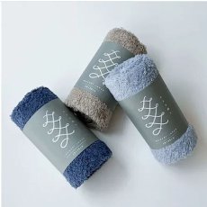 画像1: エトワール海渡　タタタ織ル　ウォッシュタオル　【旧エトワールの今治タオル】　【12月中旬入荷予定】《16色、約35×35cm、今治タオル》 5枚入【5%特別ポイント品】 (1)