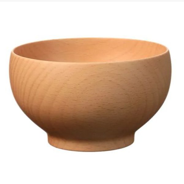 画像1: 天然木　銘木椀《5種、径11.5×6.8cm》 (1)