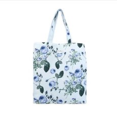 画像2: ルドゥーテローズ　ブルーローズ　A4トートバッグ《2色、》 (2)