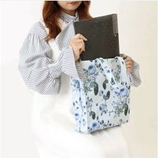 画像5: ルドゥーテローズ　ブルーローズ　A4トートバッグ《2色、》 (5)